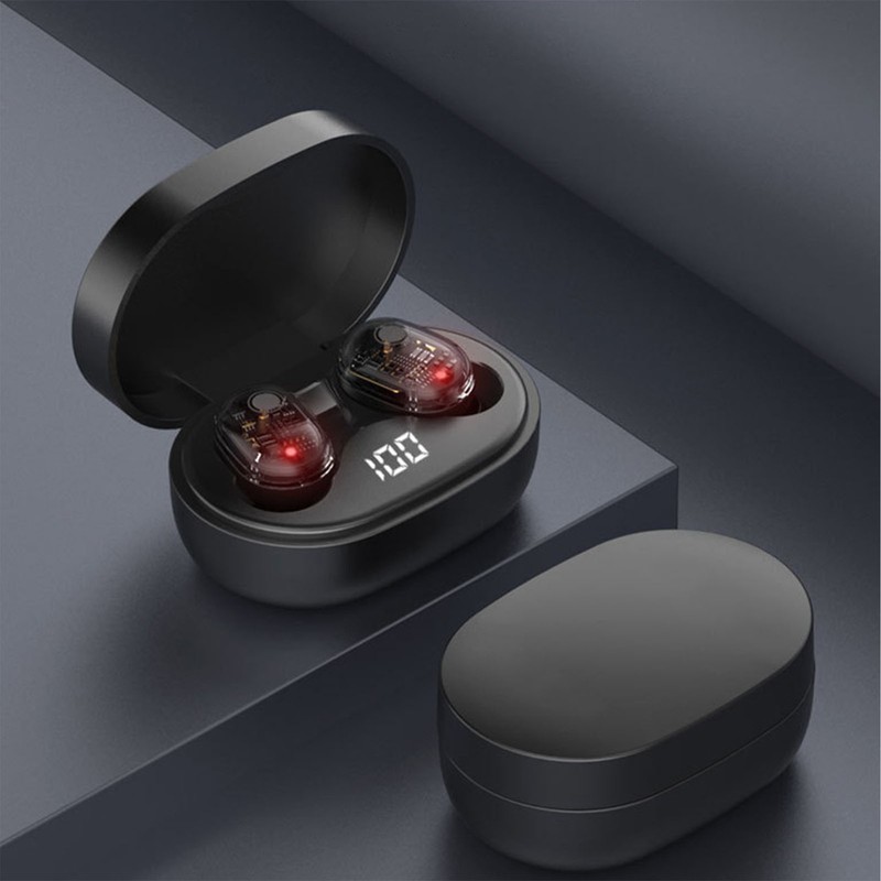 Bluetooth Earbuds Stereo Sound Noise Reduction Wireless Sports Earphones with