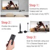 120 Mile High Definition Digital Indoor TV Antenna Smart Signal
