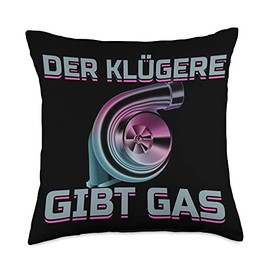 Auto Tuner Outfit, Car Mechanic, Racing Car, Tuning Throw Pillow