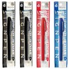 Pentel Sign Pen, 2 Black, 1 Red, 1 Blue, 4