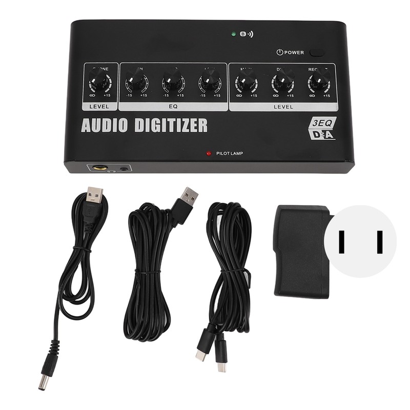 Digital to Analog Sound Converter Bluetooth Connection 3.5mm RCA Jack