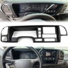 HECASA Double Din Dash Panel Kit Compatible with 1995-2002 GMC