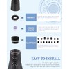 Kitchen Faucet Replacement Spray Head - with 15 Adapters, Pull