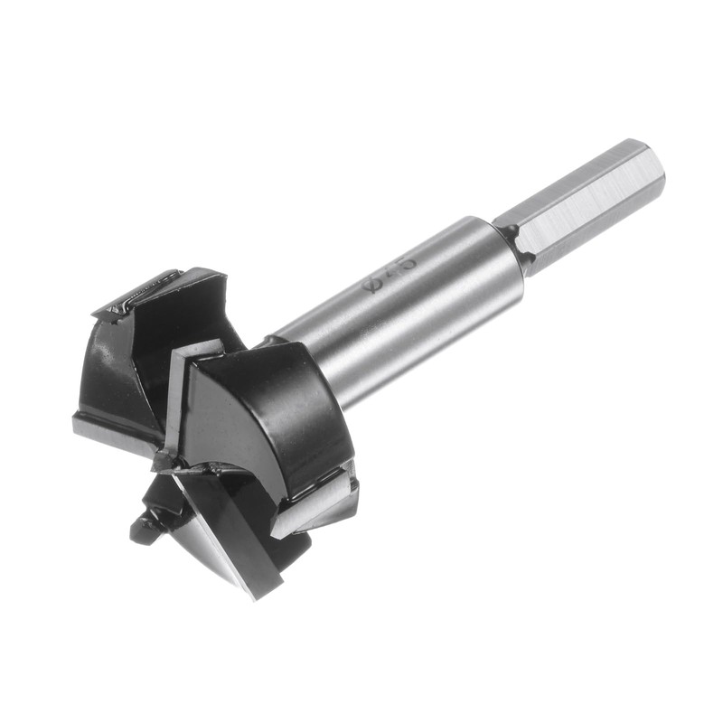 sourcing map Forstner Drill Bit 45mm (1-3/4") Tungsten Carbide 3