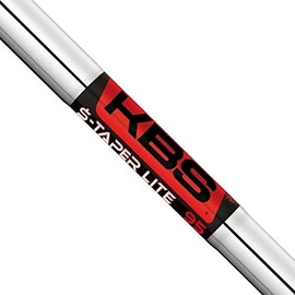 KBS $ Taper Lite Chrome Iron Shafts - 355 TT - Steel PW - R Flex