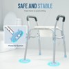 OasisSpace Stand Alone Raised Toilet Seat 400lbs - Medical Raised