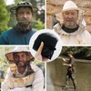 4 Pcs Midge Head Net with Drawstring Bag, Nylon Mosquito