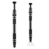 2Pcs 4 Prongs Jeweler's Pick Up Tool Stainless Steel Piercing