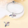 LONGLUCK 925 Sterling Silver Charms for Bracelets and Necklaces Headphones