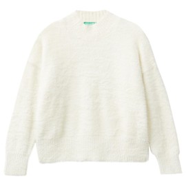 United Colors of Benetton Girls' Jumper, White