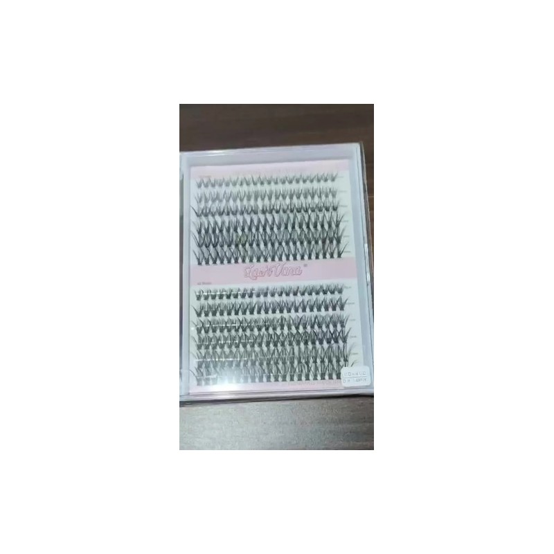 Diy Extensiones Pestañas , Kit De Racimos De Pestañas Mixto