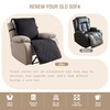 Waterproof Oversized Recliner Chair Covers - 100% Protection, Non-Slip, Washable