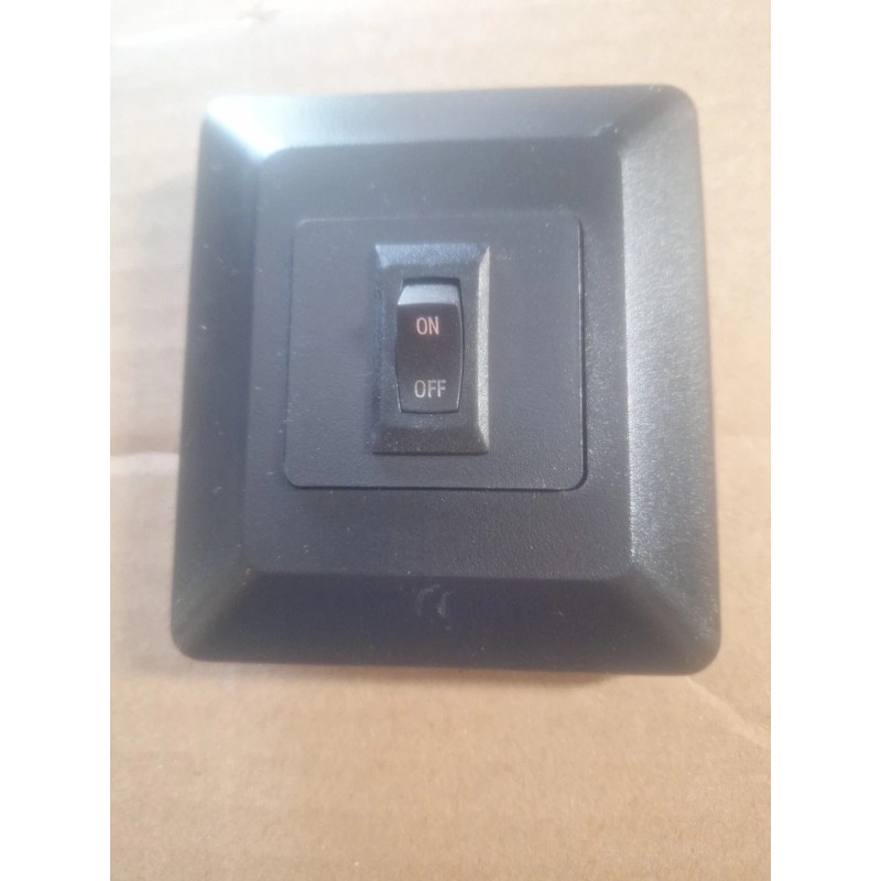 Sigma 1 GANG ON OFF 12 VOLT BLACK LIGHT SWITCH