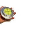 4" High Accuracy Aluminium Housing Big Bullseye Level Bubble Spirit