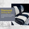 Club CAR Precedent Front Golf Cart Seat Covers Diamond Stitching