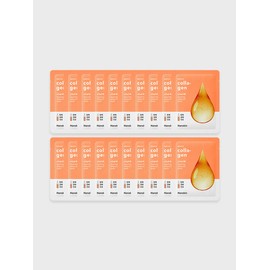 Hanskin Vital 40 Layering Ampoule Mask 21g 20 sheets (Aqua Collagen Propolis) / 한스킨 바이탈40 레이어링 앰플 마스크 21g 20매입 (아쿠아/콜라겐/프로폴리스)