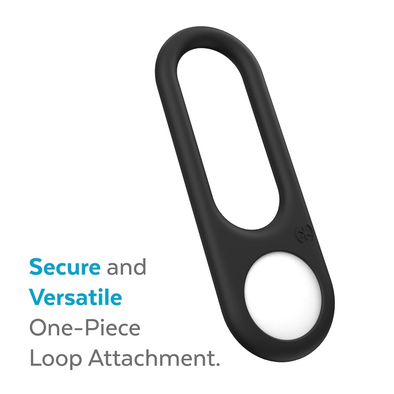Speck Products Presidio Sililoop AirTag Holder, Black