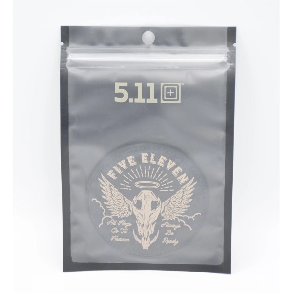 5.11 TACTICAL ALL HOGS GO TO HEAVEN LOGO PATCH HOOK/LOOP