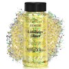 JEMESI Luminous Sequins, Yellow 100 g Opal Chunky Glitter, Glitter