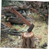 Sosoport 2pcs Sturdy Wooden Axe Handle Comfortable Grip Replacement for