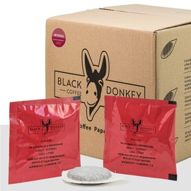 Black Donkey Coffee Roasters - 50 ESE Coffee Paper Pods 44mm | Intenso