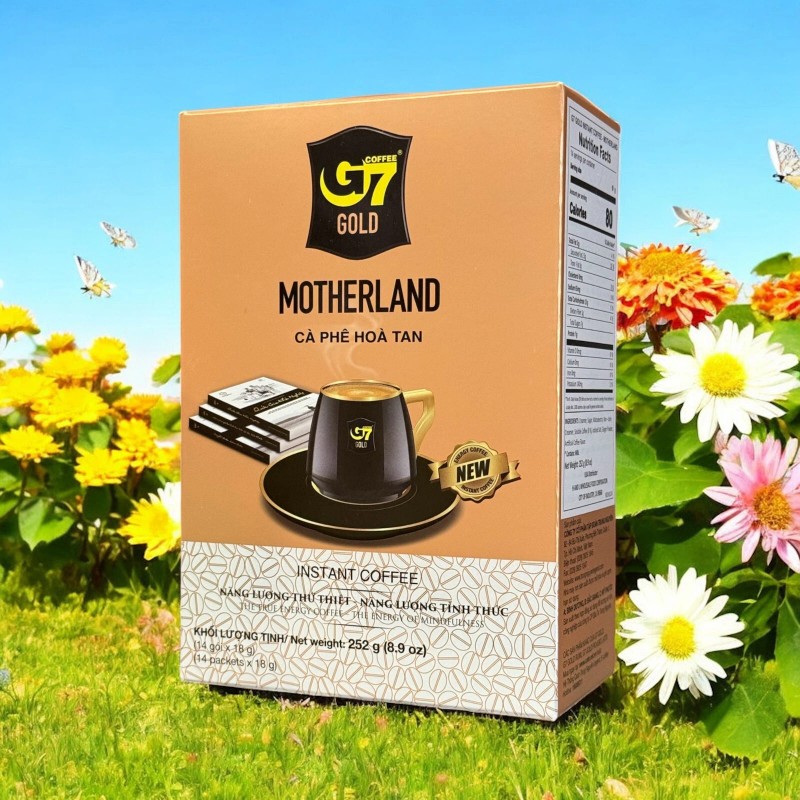 G7 Trung Nguyen Motherland Instant Coffee - Ca Phe Hoa