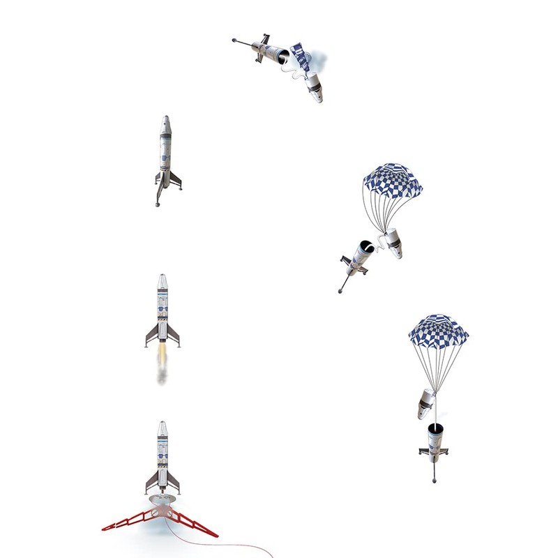 Estes Mav Flying Model Rocket Kit 7283 | Ready to