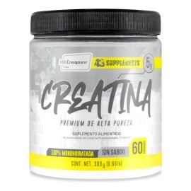 Creatina Monohidratada 300 G 60 Serv Creapure 43 Supplements