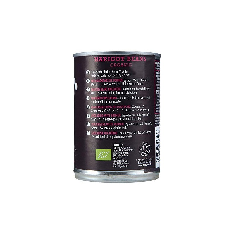 Biona Organic Haricot Beans, 400g