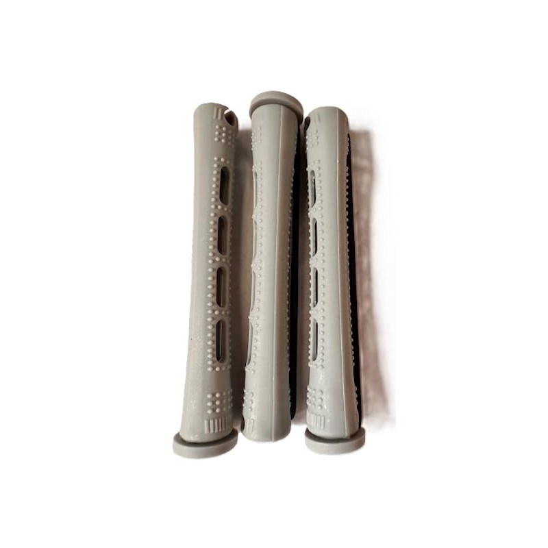 Plastic curls for perm with elastic band, set of 40