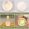 7Pcs Matcha Whisk Set Includes Ceramic Matcha Bowl Japanese Matcha