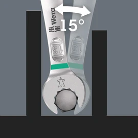 WERA Wera Combination Wrench Spanner Inner Side Mouth Width 10mm Total Length 125mm 020201