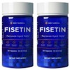 Rocket America High Purity 98% Fisetin + Bioperine + Vitamin C Complex, 2 units, 60 tablets / 로킷아메리카 고순도98% 피세틴+바이오페린+비타민 C 복합제재, 2개, 60정