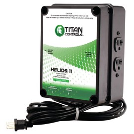 Titan Controls HGC702820 Classic Series Helios 11, 4-Light Controller with Trigger Cord, 240 Volt, Black