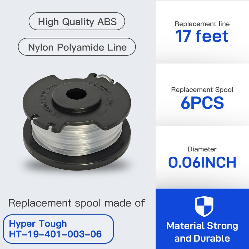 Kudoosen HT-19-401-003-06 Compatible with Hyper Tough HT-19-401-003-07,HT21-401-003-03,HT21-401-003-02 and 20V Max