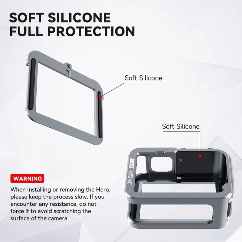 CamGo Telesin Vlogging Cage Case for GoPro Hero 13