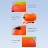 48x29cm Swimming Buoy - Adjustable Waist Belt High Visibility Swim