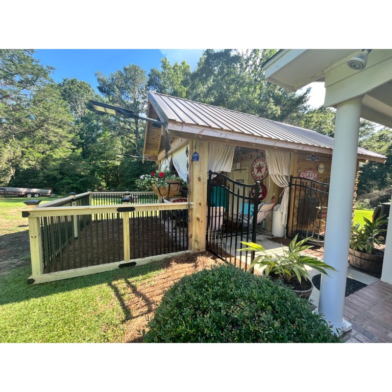 HZIU 25 Pack Deck Balusters 38" Rectangle Staircase Baluster, Black