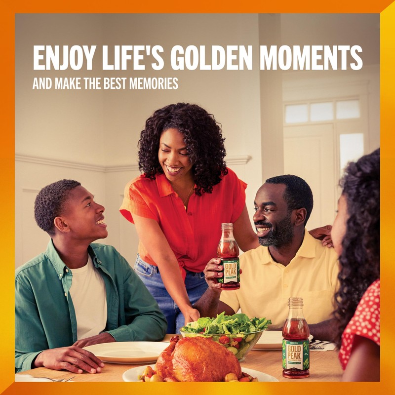 Gold Peak Tea, Sweet Tea, 16.9 fl oz, 6 Pack