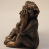 ENNAS Three Wise Monkeys Statue, See No Evil Hear No