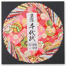 Zen Minded Japanische Origami-Papier 32 Qualität Große Washi Blätter - 15cm Mit Traditionellen Design