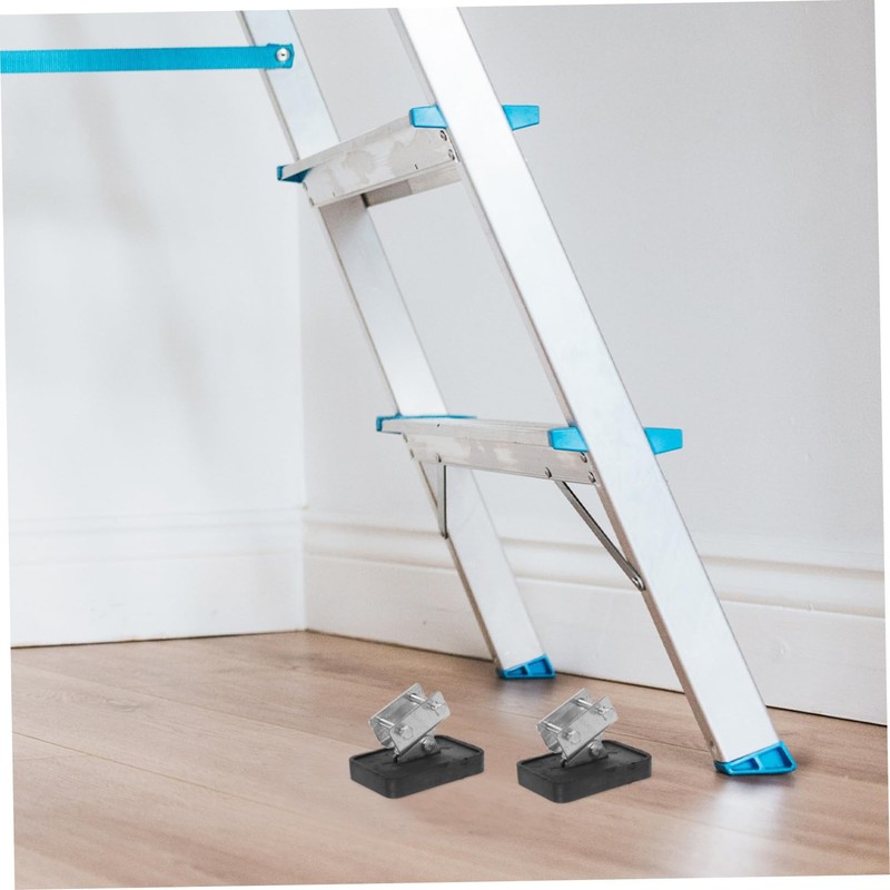 ORFOFE 2pcs Ladder Foot Pads Non- Rubber Cover for Ladder