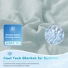 SNOWMAN Cooling Comforter Twin Size for Hot Sleepers, Soft Cooling