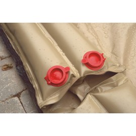 Doheny's Commercial-Grade Water Tube for In-Ground Pools, Up to 24-Gauge Super Duty Vinyl, UV-Protected, Durable Water Bag for Winter Pool Covers, Leak-Resistant, Single/Double Chamber Options