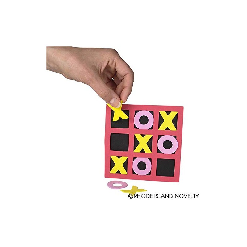 Rhode Island Novelty 5"x 5" Foam TIC-TAC-Toe