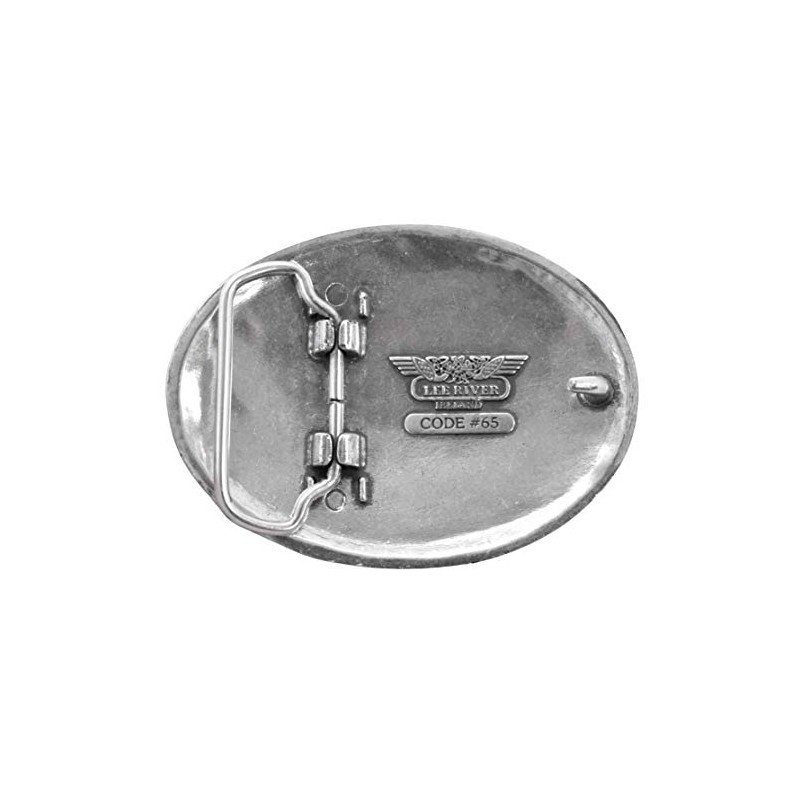 Lee River Goods Co - Men's Snap-On Belt Buckle (Oval