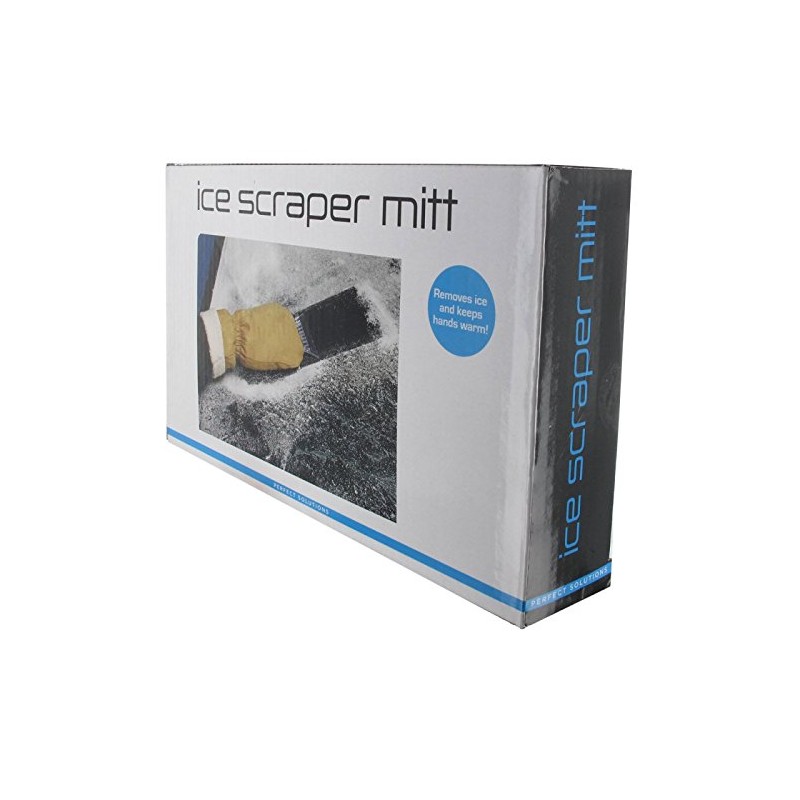 Perfect Solutions Ice Scraper Mitt, Beige