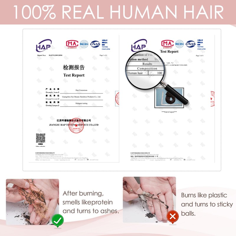 THD Clip-in Extensions, Real Hair, Pack of 1, 5 Clips
