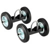 CO-Z 6" Heavy Duty Sliding Gate Wheel for Metal Tube,