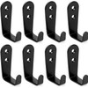 IBERDE 8 Pcs Stainless Steel Hooks for Hanging, Heavy Duty